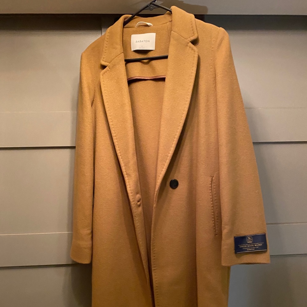 Aritizia Babaton tan wool jacket
